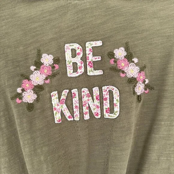 🪩Matilda Jane "Be Kind" Floral T-shirt - 14 - Picture 2 of 5